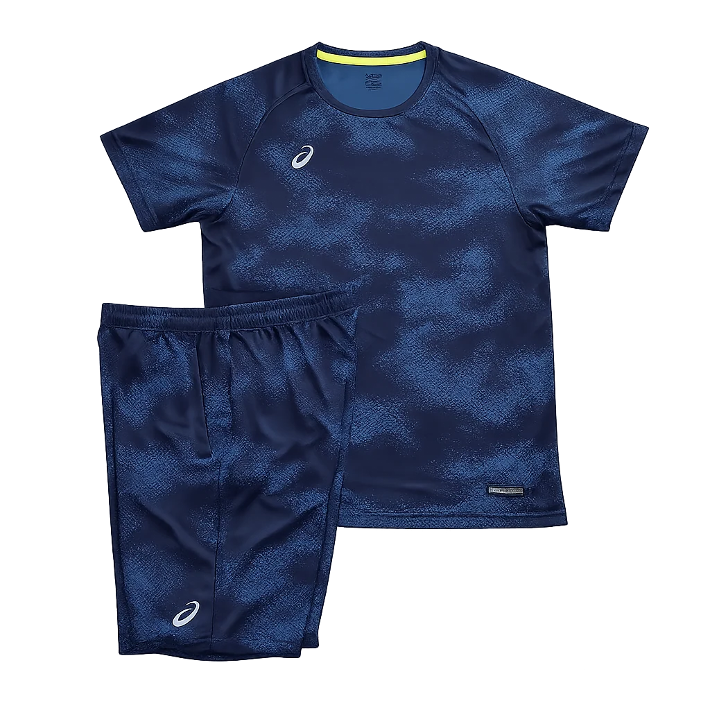 ASICS DISTORTED SET - BLUE